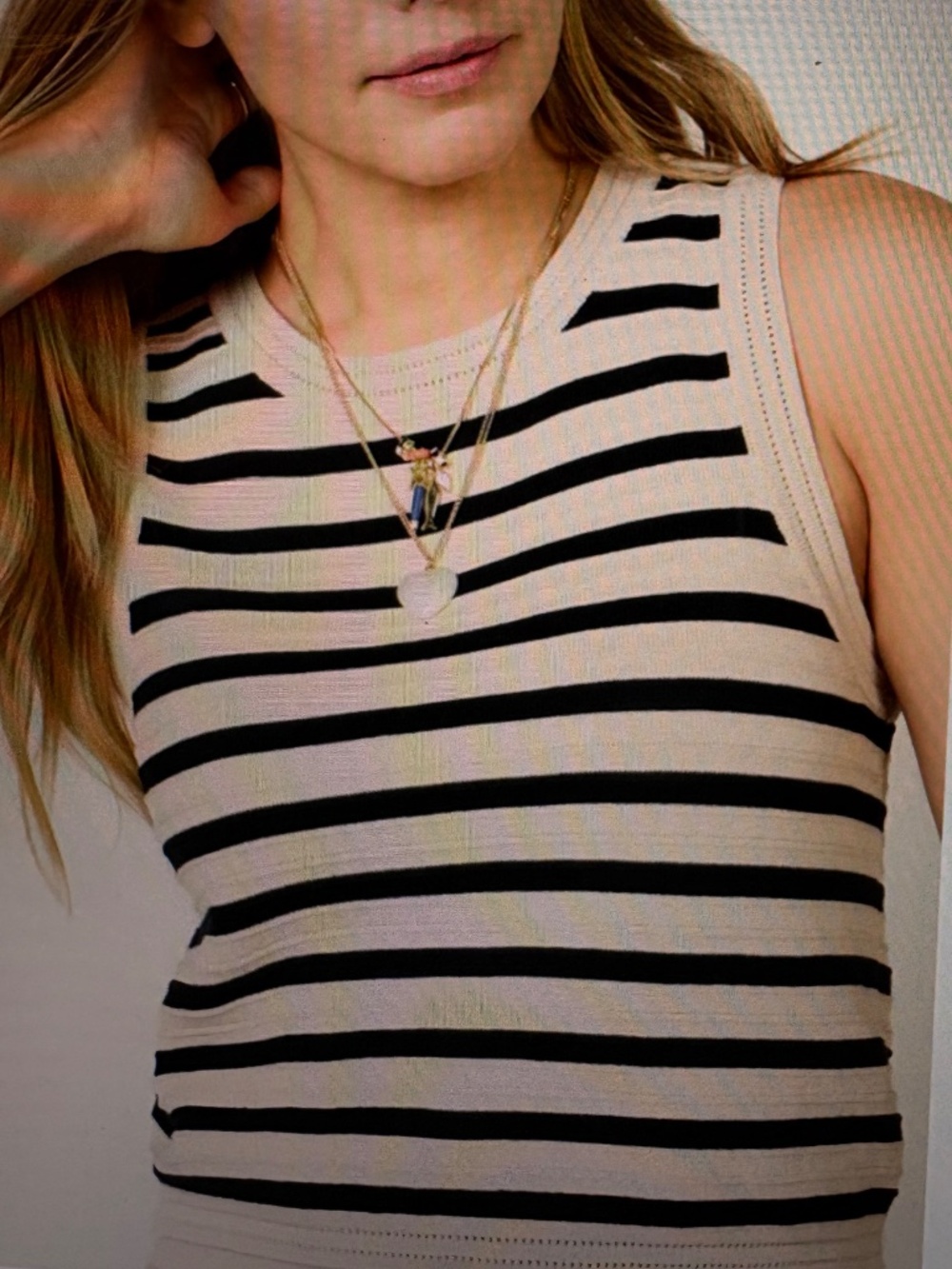 NWT Z Supply Emori Striped Muscle Tank